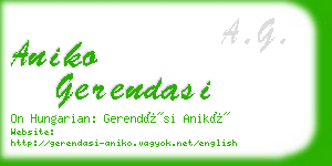 aniko gerendasi business card